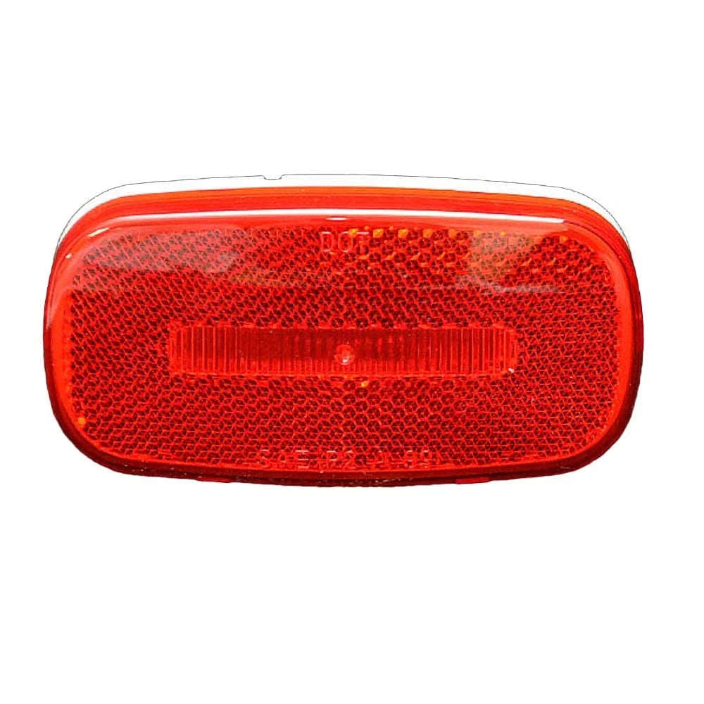 Peterson Boat Trailer Light V180R - 4 X 2 Inch Red Plastic