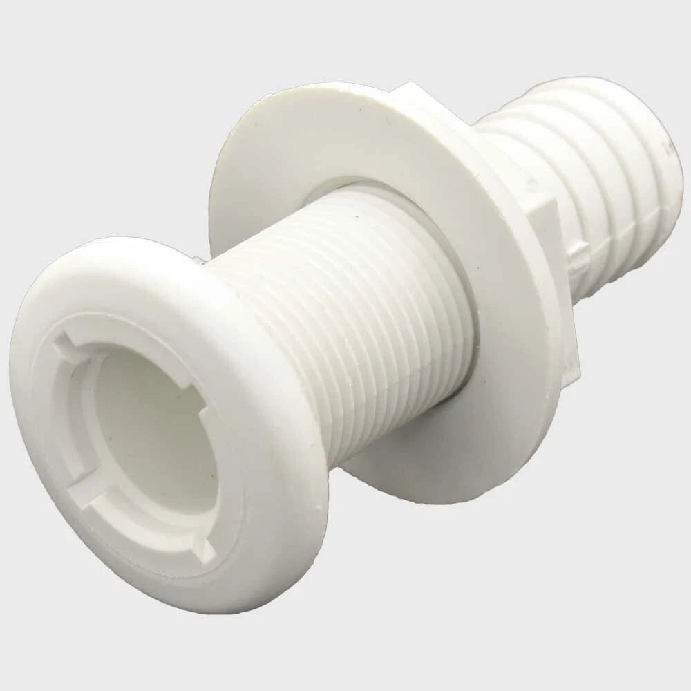 Boat Thru Hull Fitting 59036 - BassCat 1 1/8 Inch Barbed