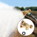 Aluminum Gold Sprayer Nozzle for Agricultural Spraying Adjustable and Sturdy