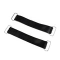 Strap Motorcycle Rubber Belts Black 2Pcs Set Tricycles Scooters Holder