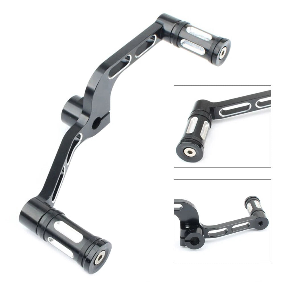 Gear Shifter Lever Shift Pegs Toe Heel Kit for Harley XL883 1200 Mid-Controls