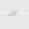 Sun Tracker Boat Lettering Decal 180479 - Bass Buggy 16 DLX White