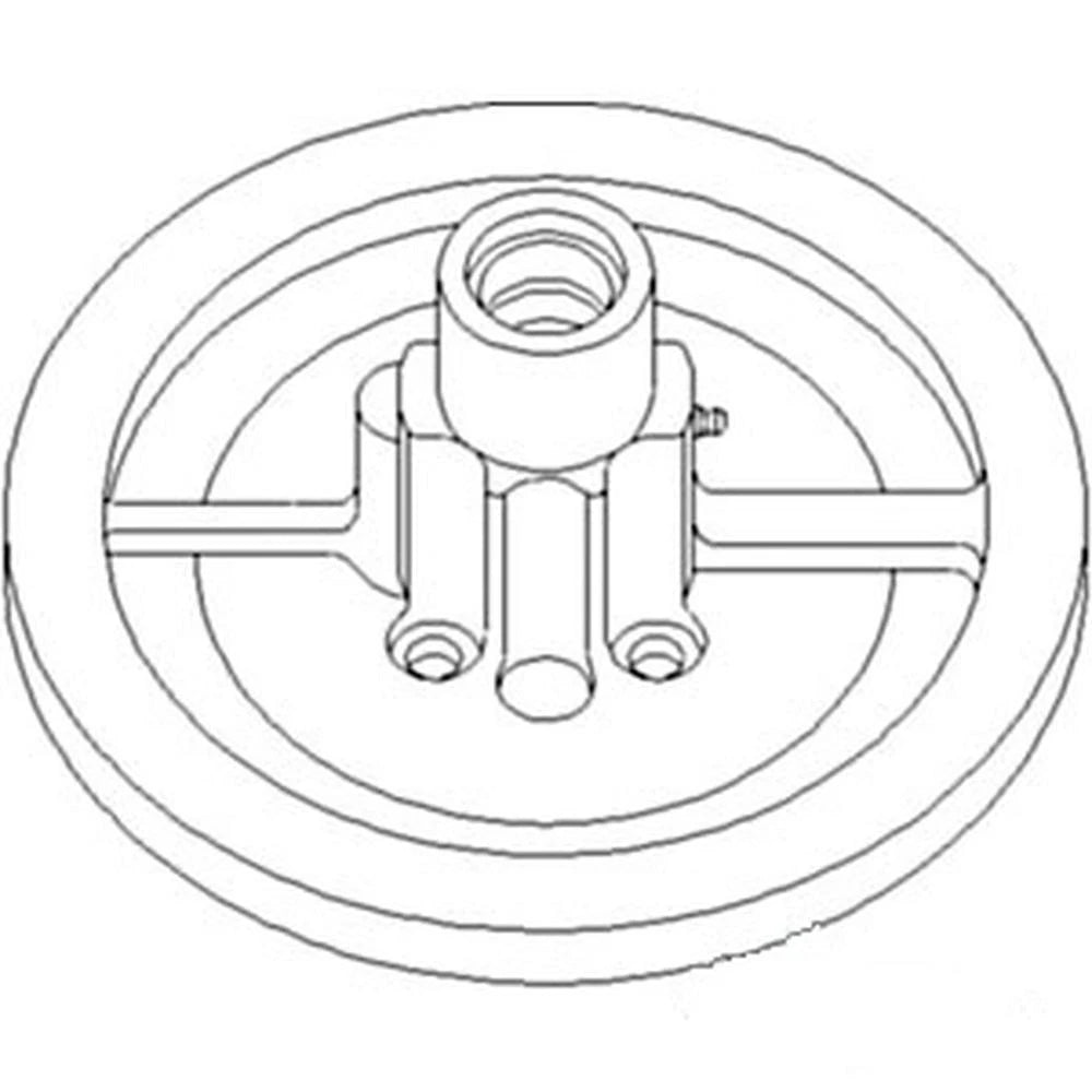 WN-AH157219-PE X Cleaning Fan, Sheave, Inner Driver Fits John Deere 9400 9450