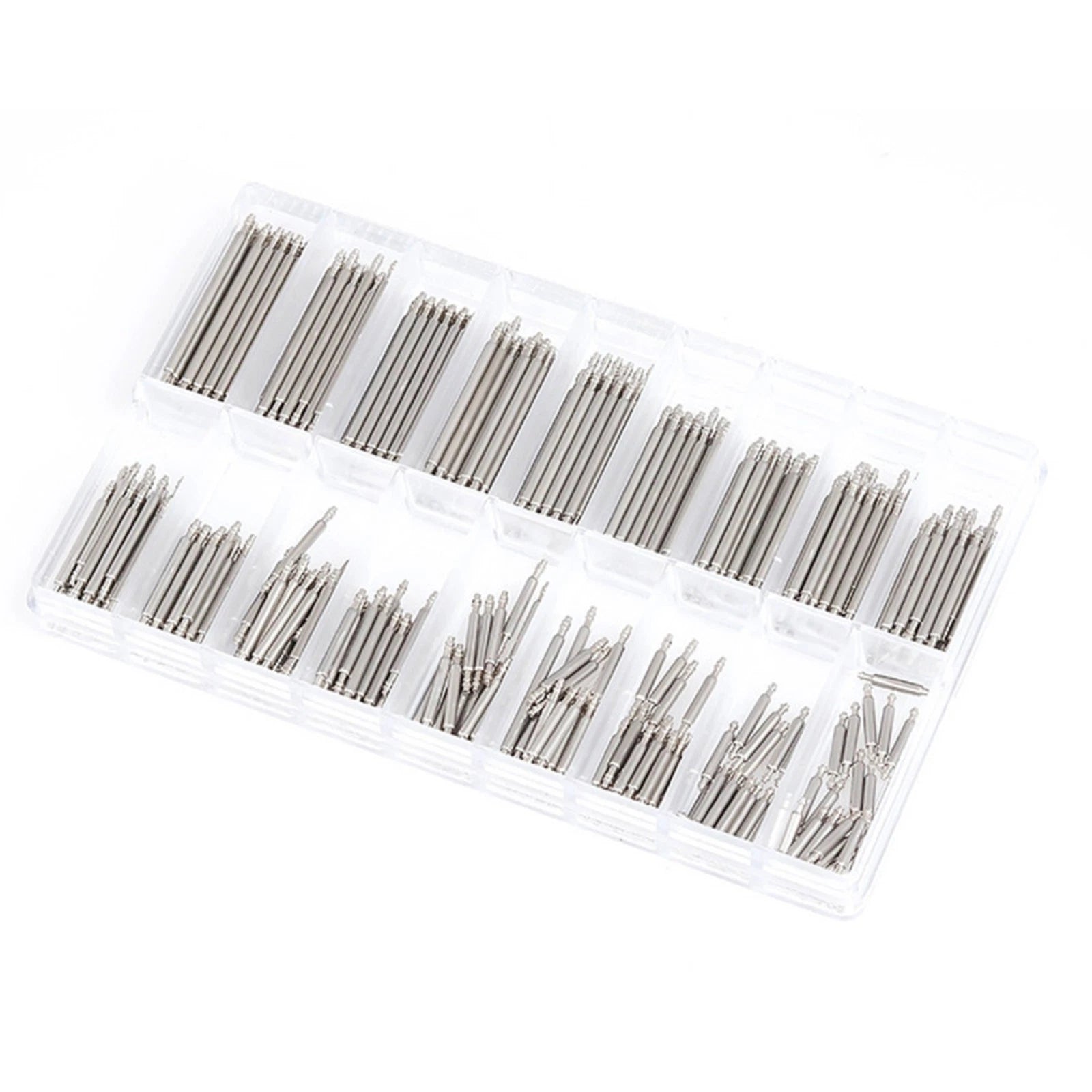 360X 8mm-25mm Watch Spring Bars Strap Link Pins Stainless Steel Repair Kit Tool