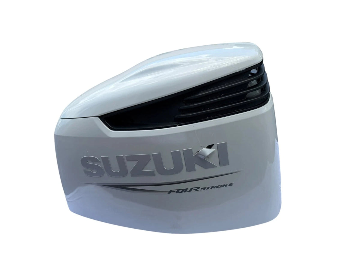 Suzuki 61420-98810-Y5 S, Outboard Engine Top Cowling DF300 4-Stroke (damaged) OEM