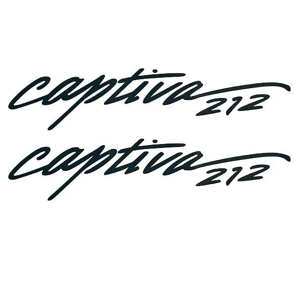 Rinker Boat Brand Decal VS812302-01GR - 212 Captiva Green (pair)