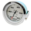 Teleflex Boat Speedometer Gauge 59649 - Lido 3 1/4 Inch Silver White