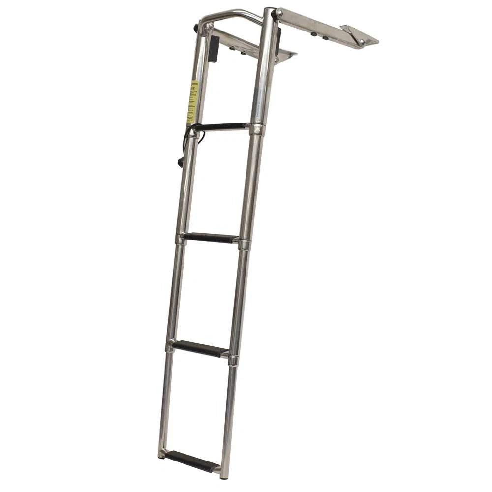 Garelick Marine Boat Telescoping Ladder 19620-25 - 4 Step 44 Inch