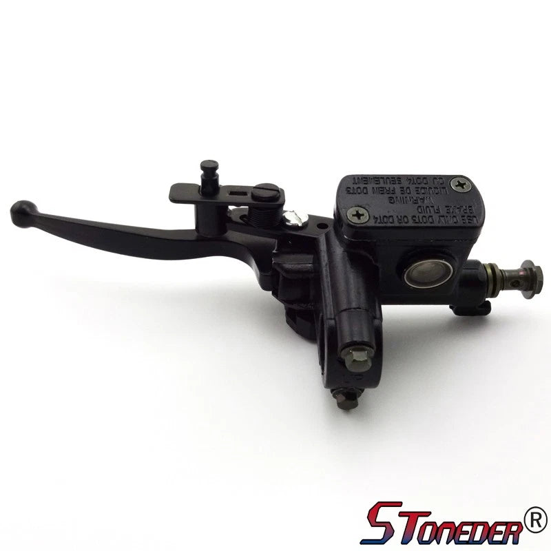 STONEDER Hydraulic Handle Brake Master Cylinder Left Lever for ATV 4 Wheeler