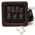 South Bay Pontoon Boat Breaker Dash Panel - 523 TriToon Woodgrain