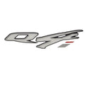 Tahoe Boat Raised Decal 166002 - Q4i Silver Sticker