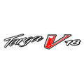 Tracker Boat Model Decal 152927 - Targa V18 White Black Sticker