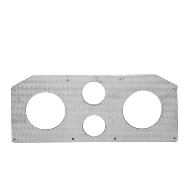 Larson Boat Blank Gauge Panel 2262-1303 - 15 X 5 Inch Aluminum