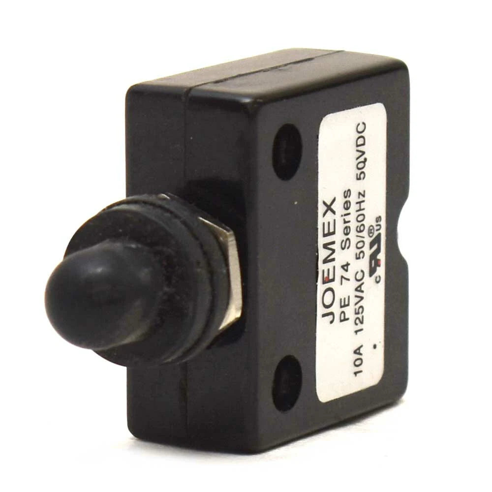 Joemex Boat Push Button Circuit Breaker - 10 Amp Booted