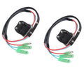 2Pcs Trim Tilt Switch Remote Control 703-82563-02-0 0 for Yamaha Engine Outboard