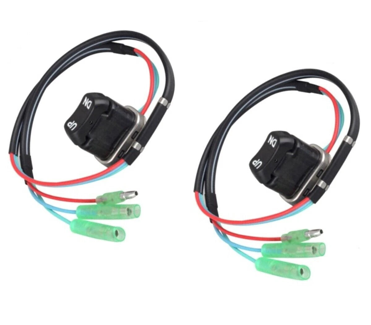 2Pcs Trim Tilt Switch Remote Control 703-82563-02-0 0 for Yamaha Engine Outboard
