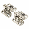 Gemlux Boat Offset Hinges - 1 1/2 X 1 1/2 Inch Stainless Steel (pair)