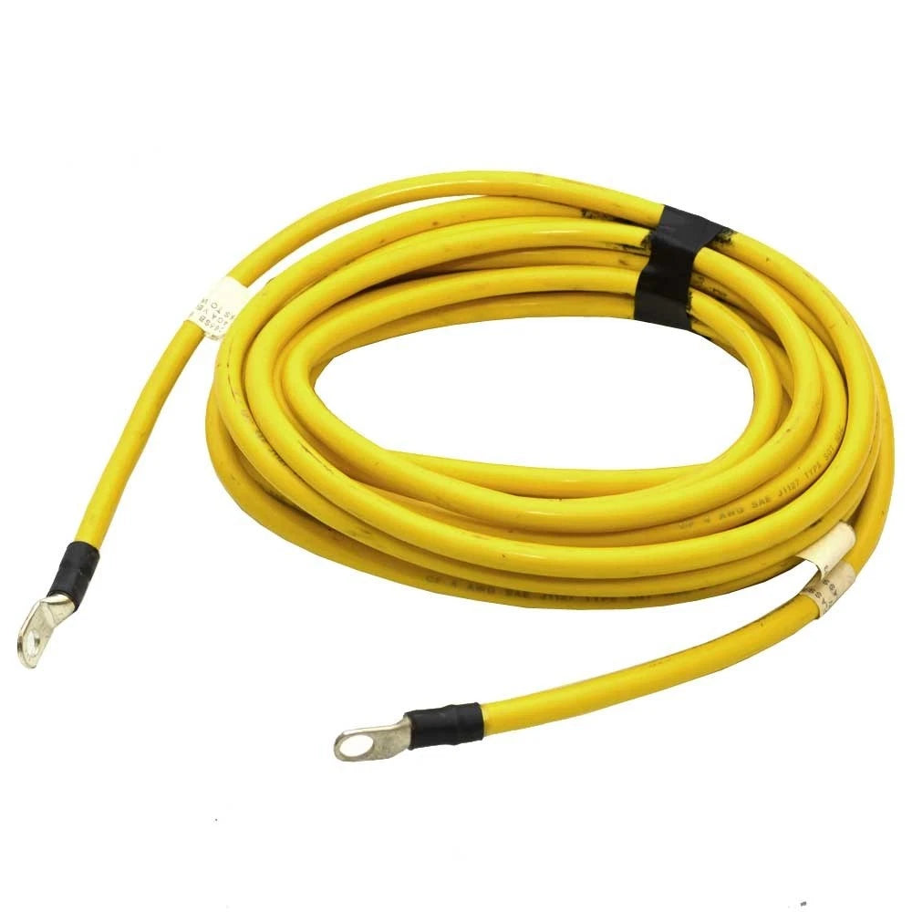 Boat Windlass Relay Cable - 29 FT Ground 4 AWG Yellow