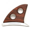 Godfrey Pontoon Boat Blank Gauge Panel - Sanpan Faux Cherry Woodgrain