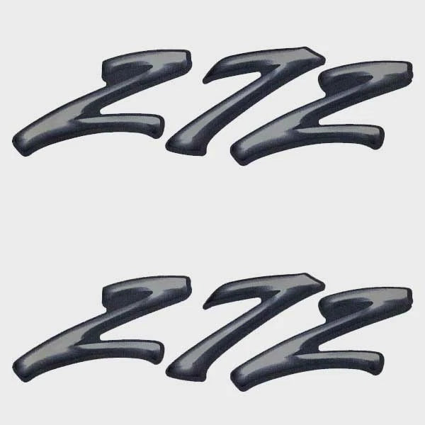 Rinker Boat Brand Emblem Decal Sticker - 272 Gray - White (pair)