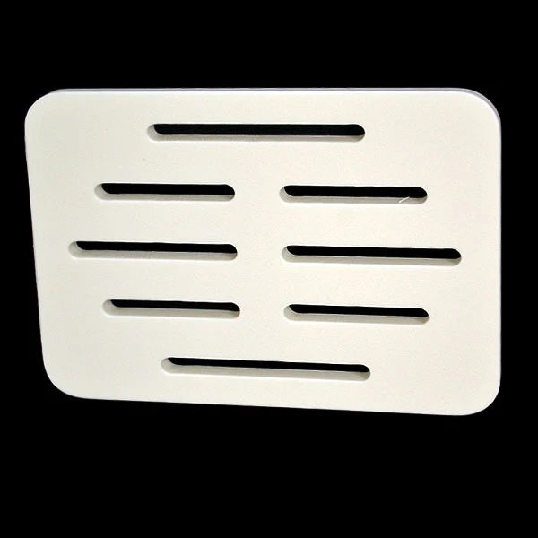 Scout Boat Floor Grate DH971 - 262 Abaco 7 3/8 X 5 3/8 Inch Starboard