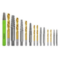 Left Hand Drill Bit and Bolt Extractor Kit for Automotive Parts & Engine Repair