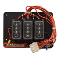 Moomba Boat Dash Panel - Push to Reset Breaker
