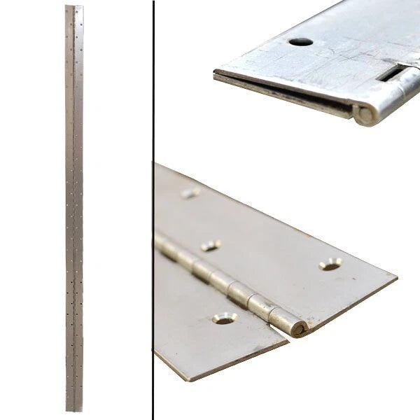 Ocean Yachts Boat Hinge - Silver 72 X 3 Inch Stainless Steel