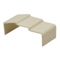 Lund Boat Bracket 2008230 - 2 1/4 X 4 1/2 Inch Off White Plastic