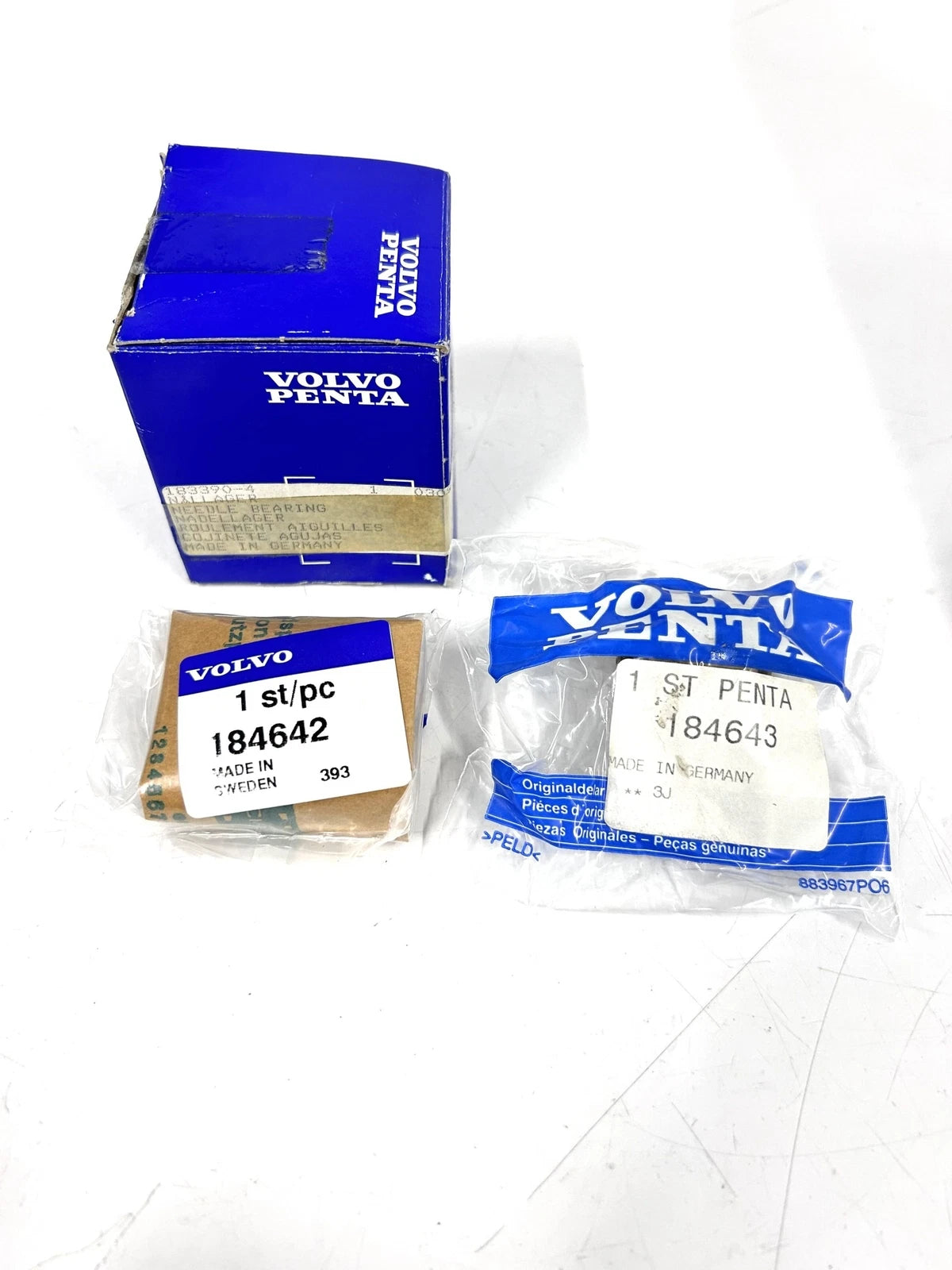 Volvo Penta 183390, Needle Roller Bushing Kit, OEM