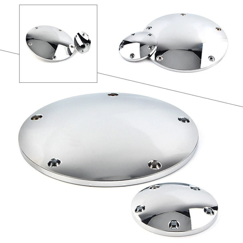 5 Holes Smooth Domed Derby Timing Timer Cover for Harley Road Glide Custom FLTRX