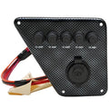 Lund Boat Fuse Panel 1995519 - Sport Angler Carbon Fiber Plastic