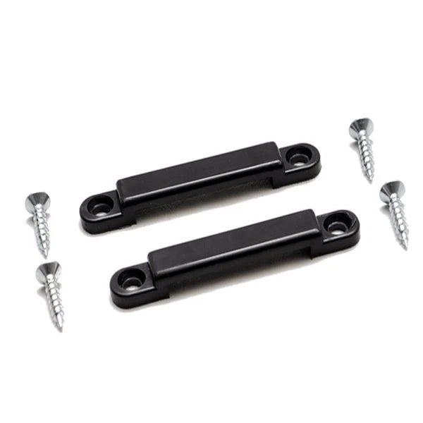 Boat Battery Mounting Brackets - 2 1/2 X 1/2 Inch (pair)