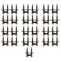 25 Pack: Conditioner Guards Fits John Deere Replaces WP215M_x25