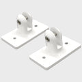 Chaparral Boat Swim Platform Brackets 06.00500 - White Aluminum (pair)