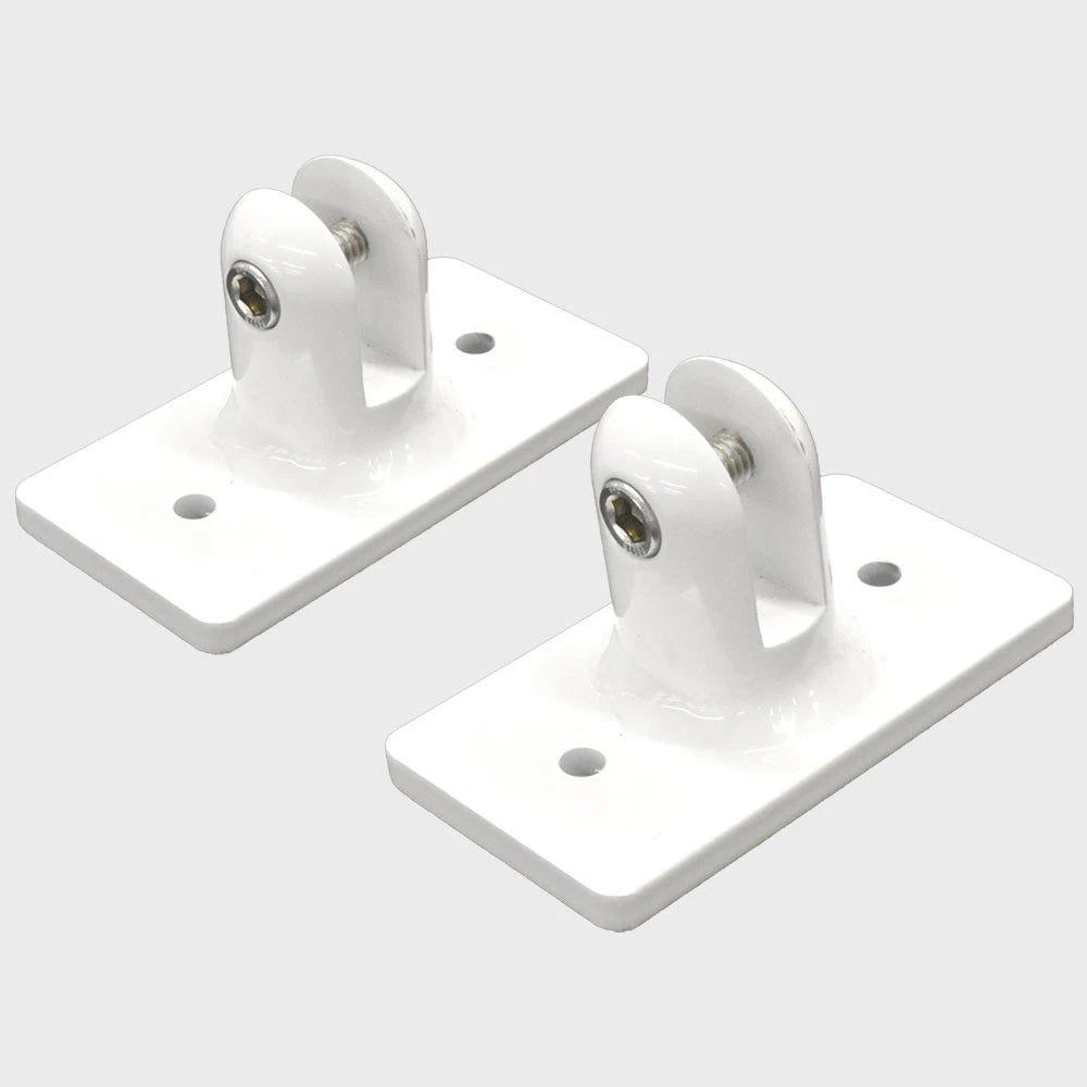 Chaparral Boat Swim Platform Brackets 06.00500 - White Aluminum (pair)