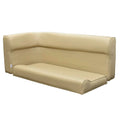 Wise Pontoon Boat Corner Couch 8WD108TM-207 - Bench Seat Beige