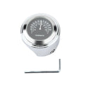 Waterproof Motorcycle Mobike Front Chrome Handlebar Mount Thermometer Luminous D