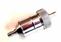 Billet Aluminum in Line Fuel Filter 1/4"For Go Karts ATV Dune Buggy Motorcycle
