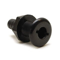Boat Thru Hull Connector Fitting - 3/4 Inch Black Marine Plastic