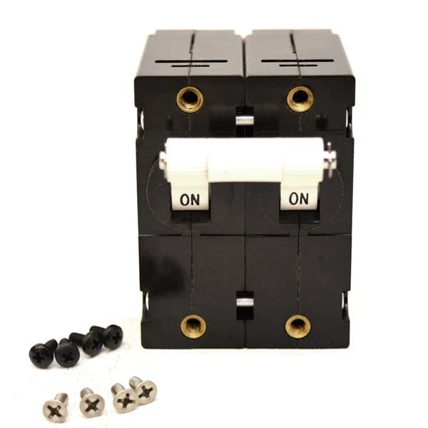 Carling Boat Double Pole Breaker 552110 - Marine 10A 50 - 60 Hz Toggle