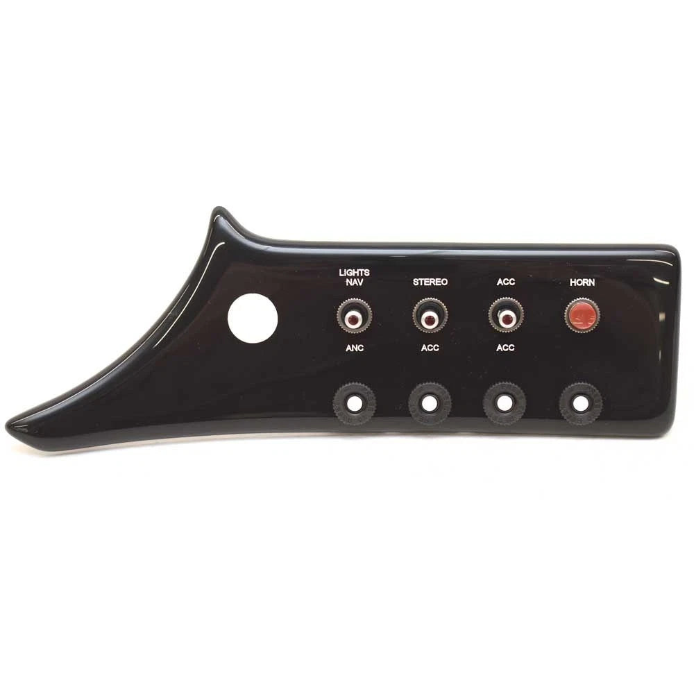 Lowe Boat Switch Panel 2196447 - Black 11 1/4 X 4 Inch
