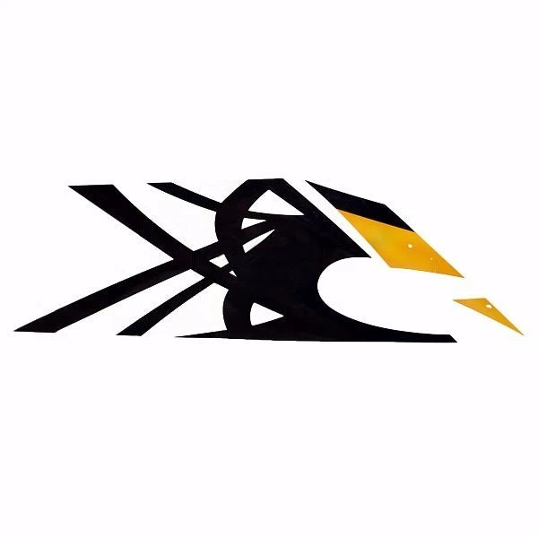 Tracker Boat Graphic Decal 151730 - Yellow Splash Sport 57 X 18 Inch