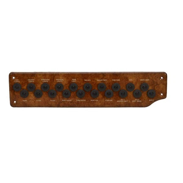 Rinker Boat Push to Reset Breaker Panel - 330 Faux Woodgrain