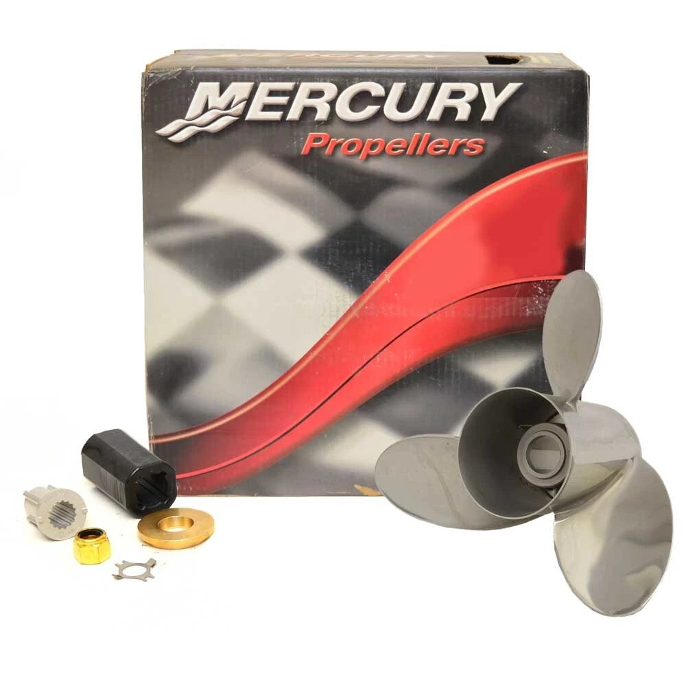 Mercury Laser II Boat Propeller 48-16547A46 - LH 13 3/4 X 23 P