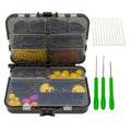 Compact 143pcs Fishing Tackle Set in Box with Essential Carp Accessories