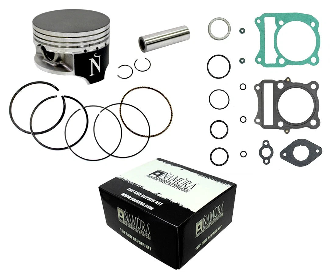 NAMURA Top End Kit for Suzuki LT-F250 QuadRunner 1987-1994 ATV/UTV Engine