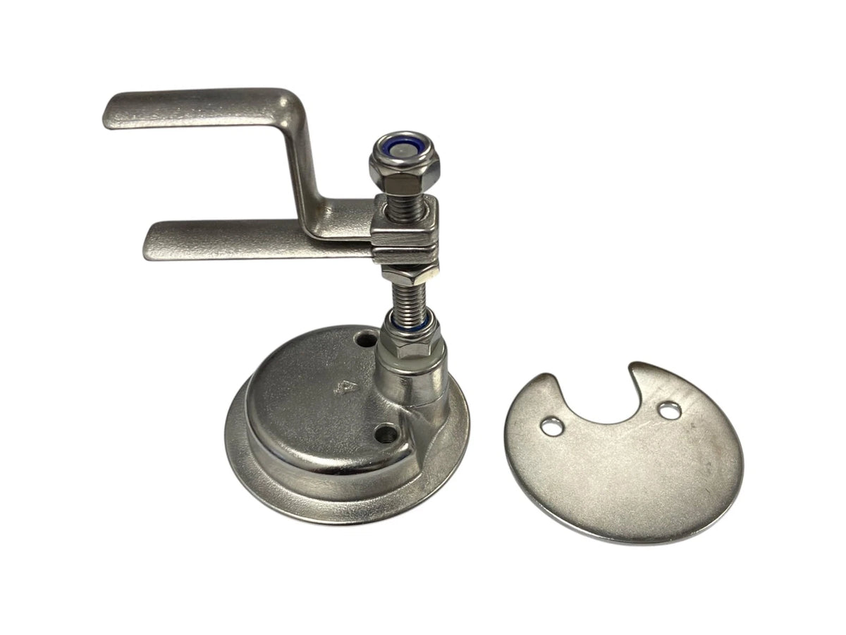 Marine Latch Face 2 7/16" Cutout 1 15/16" Non-locking Kit (missing Hardware)