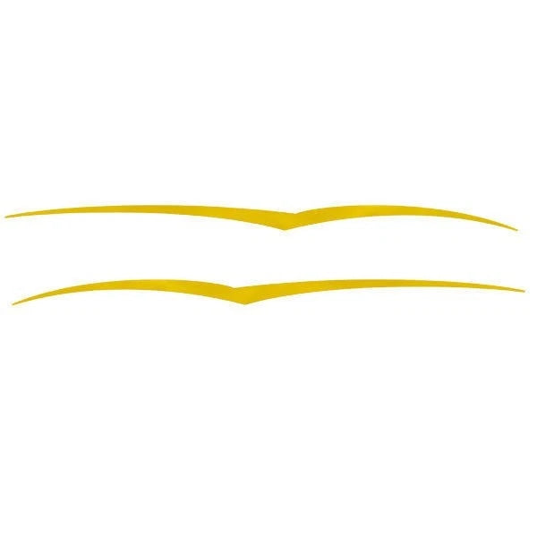Rinker Boat Graphic Decal 218471 - Yellow Stickers (set of 2)