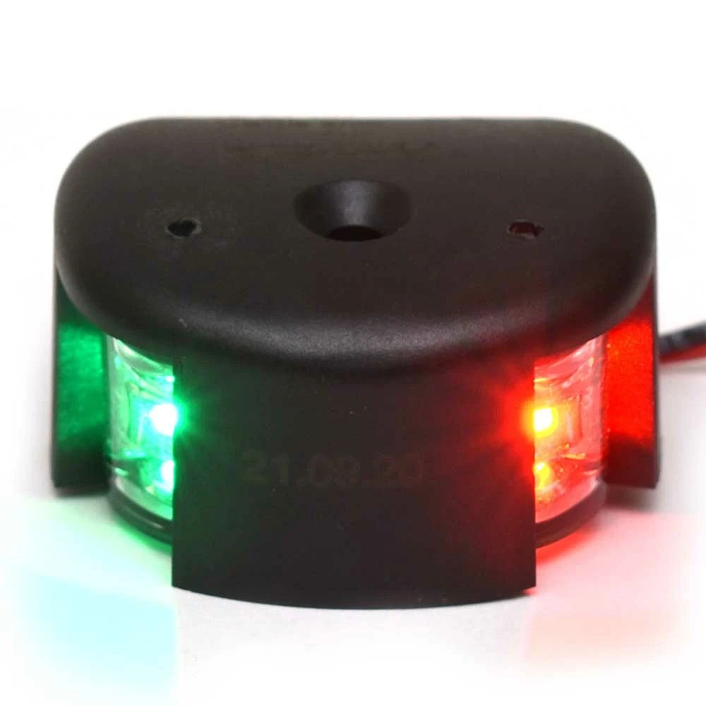 Aqua Signal Boat LED Navigation Bow Light 33502-7 - Deck Mount